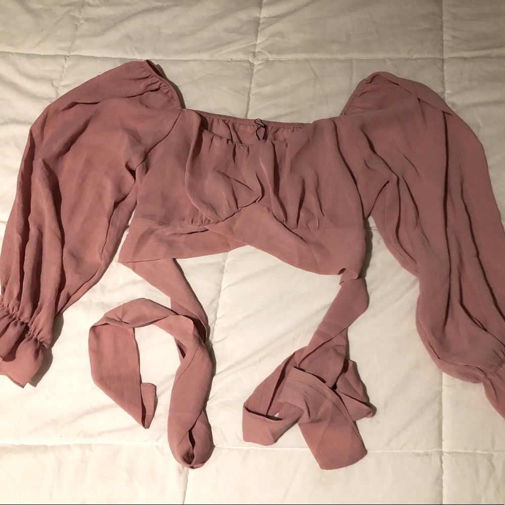 cropped blouse